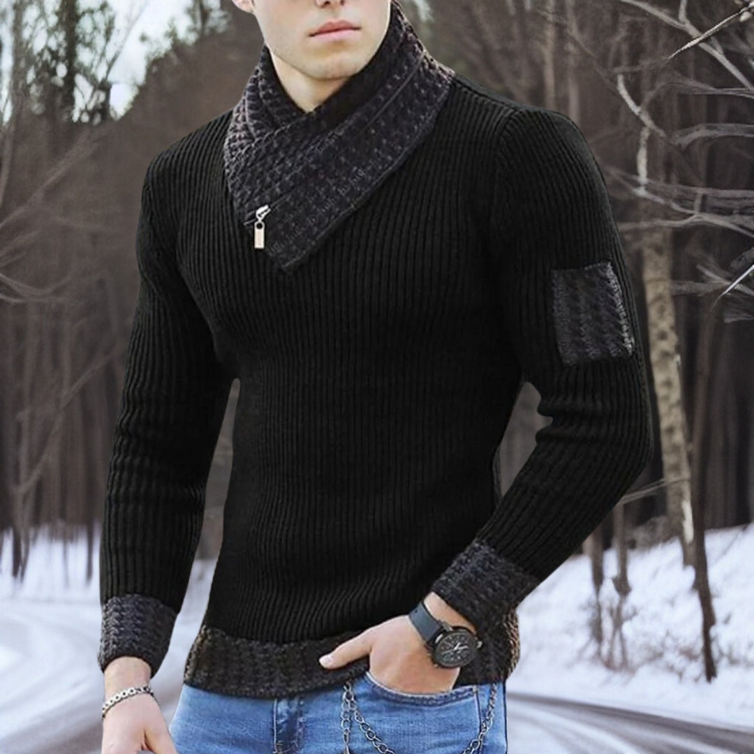 Ludwig - High-quality warm woollen jumper