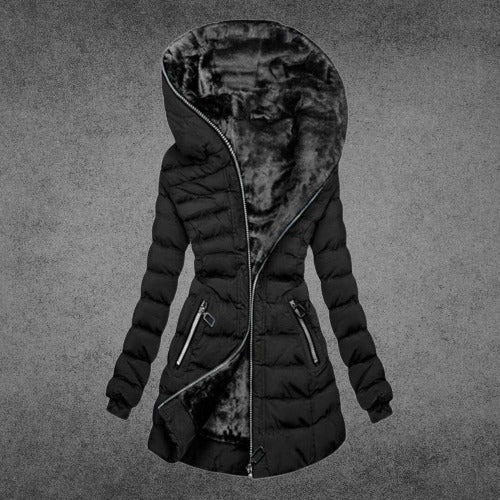 Stylish warm winter jacket for women