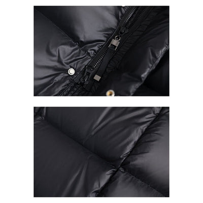 Warm, waterproof down winter jacket for women