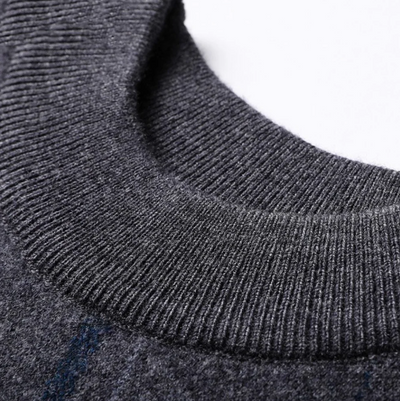High-quality, stylish crew neck jumper for men