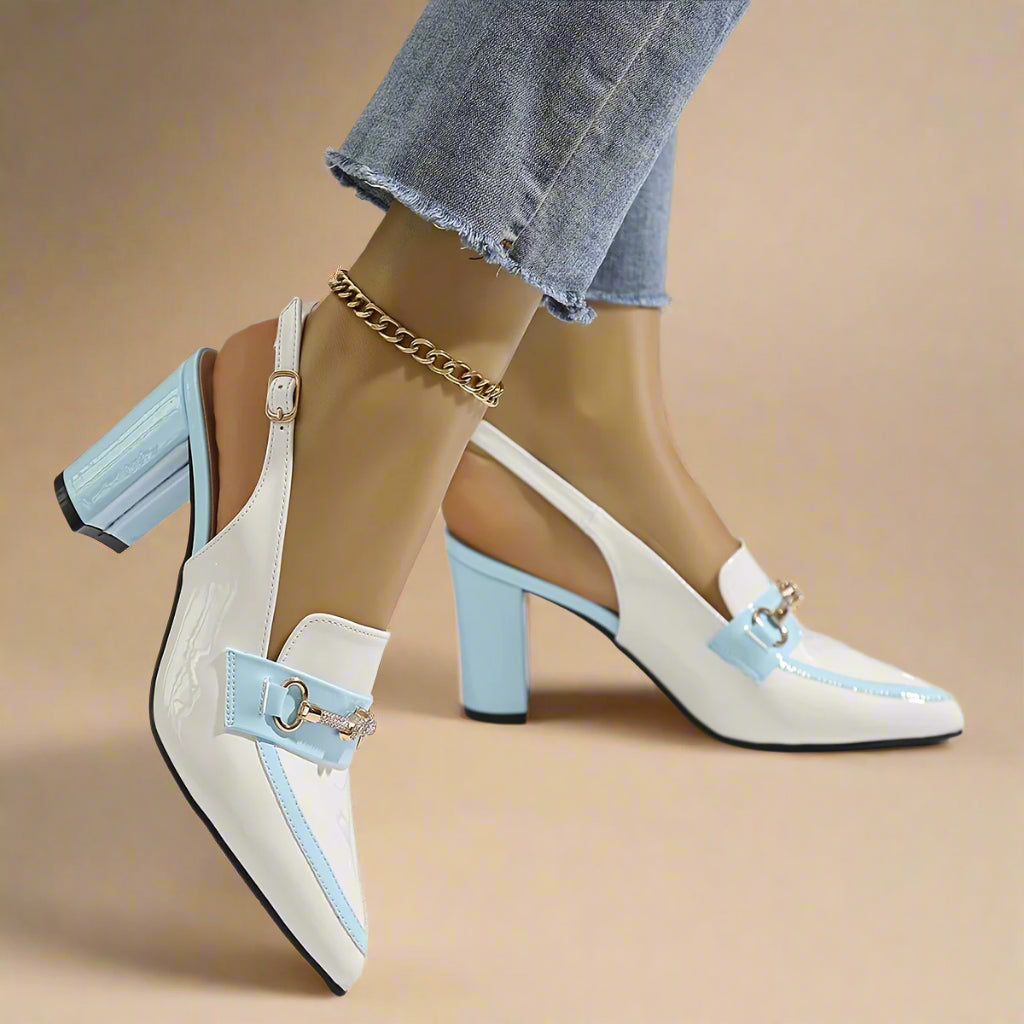 Slingback Block Heel - Millie