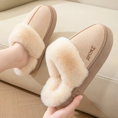 Eva Confort - Suede slippers for women