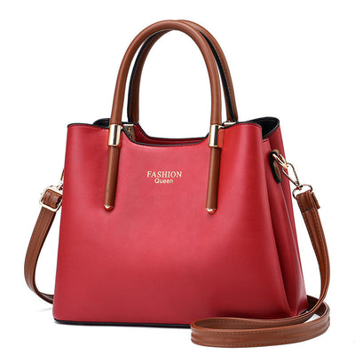 Shoulder bag with elegant handles - Laura