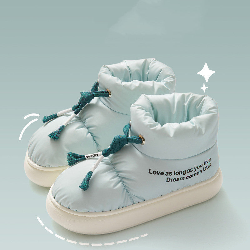 Waterproof lace-up ankle boots - Elodie