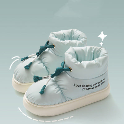 Waterproof lace-up ankle boots - Elodie