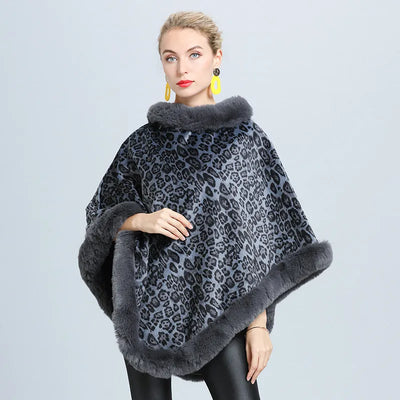 Angélique - Sweater woman poncho blanket top