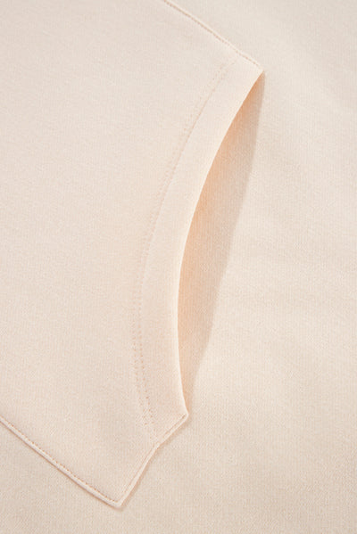 Aubrey - Turtleneck sweatshirt with drawstring and sleeves