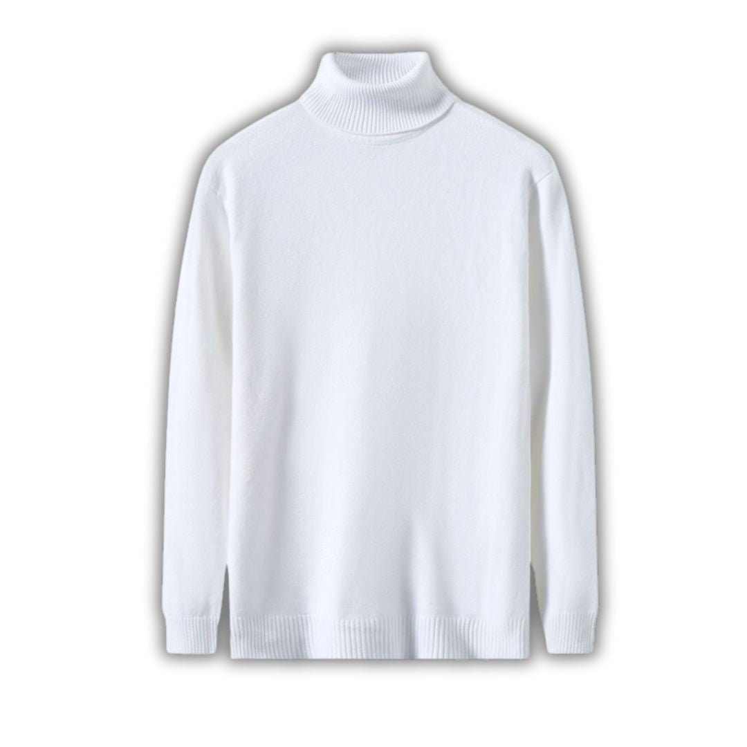 Turtleneck Jumper - Men - Soft Knit - Classic Fit - Ambros