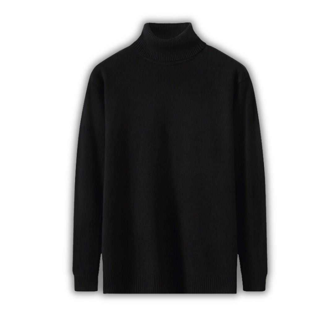 Turtleneck Jumper - Men - Soft Knit - Classic Fit - Ambros
