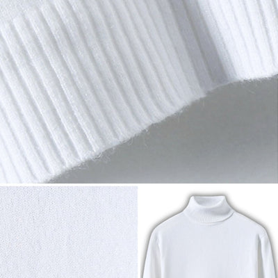 Turtleneck Jumper - Men - Soft Knit - Classic Fit - Ambros