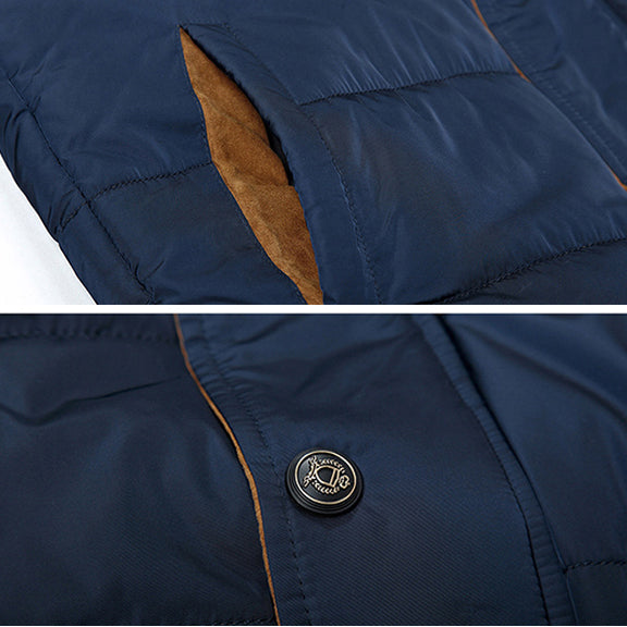 Autumn quilted jacket with hood - Alaric