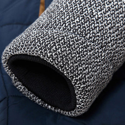 Autumn quilted jacket with hood - Alaric