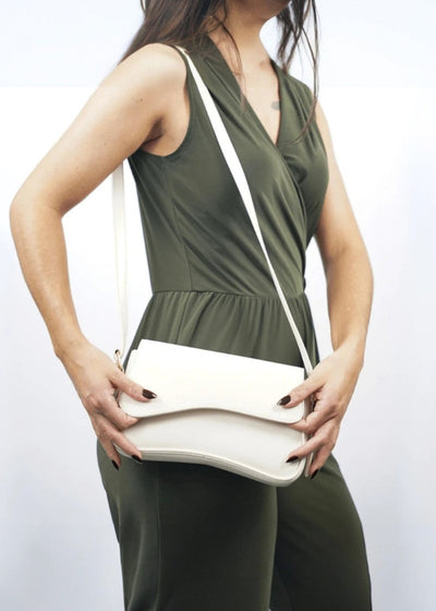 Women's minimalist baguette bag - Aria
