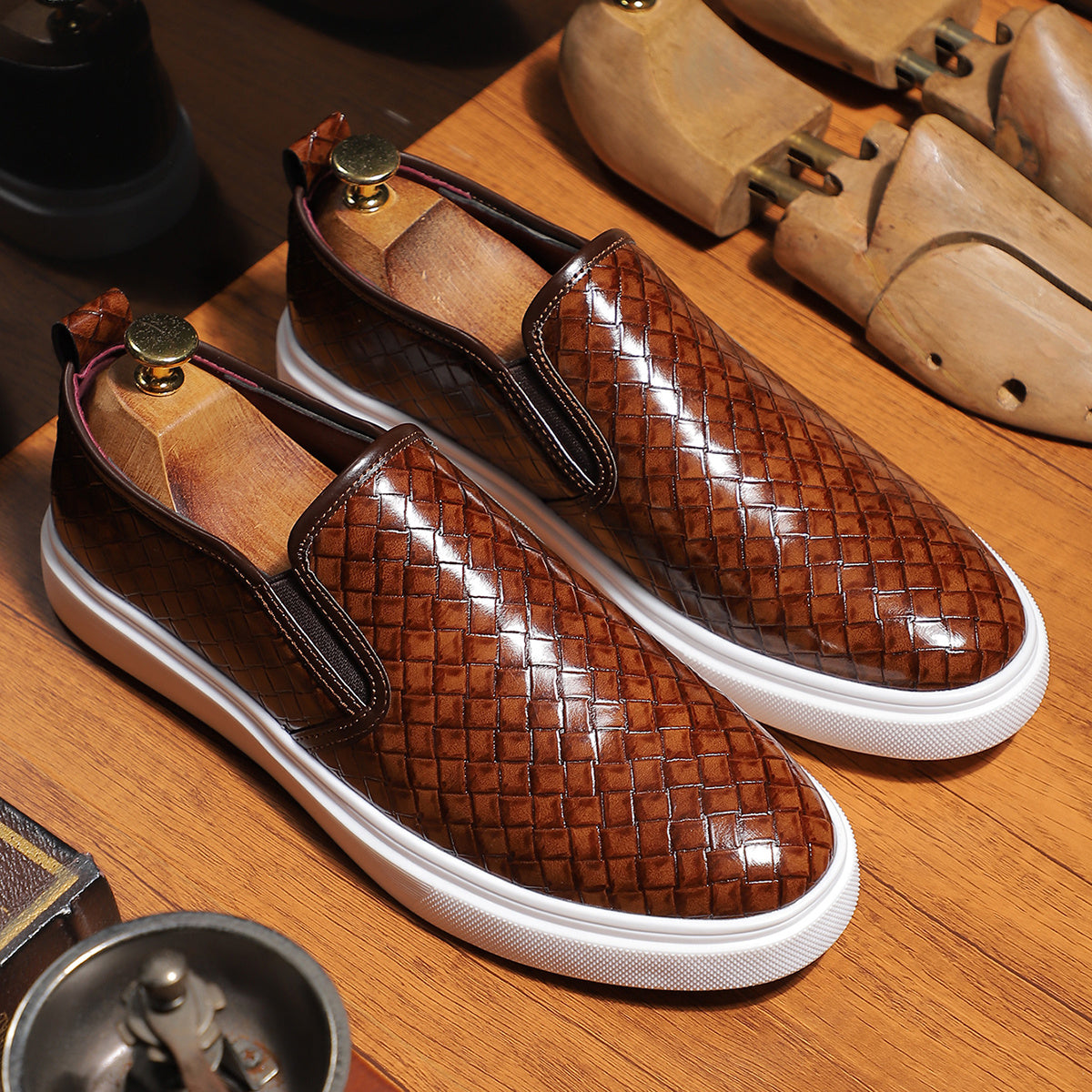 Leather Slip On Shoe - Harry