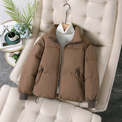 Ladies winter quilted jacket with lining - Alina