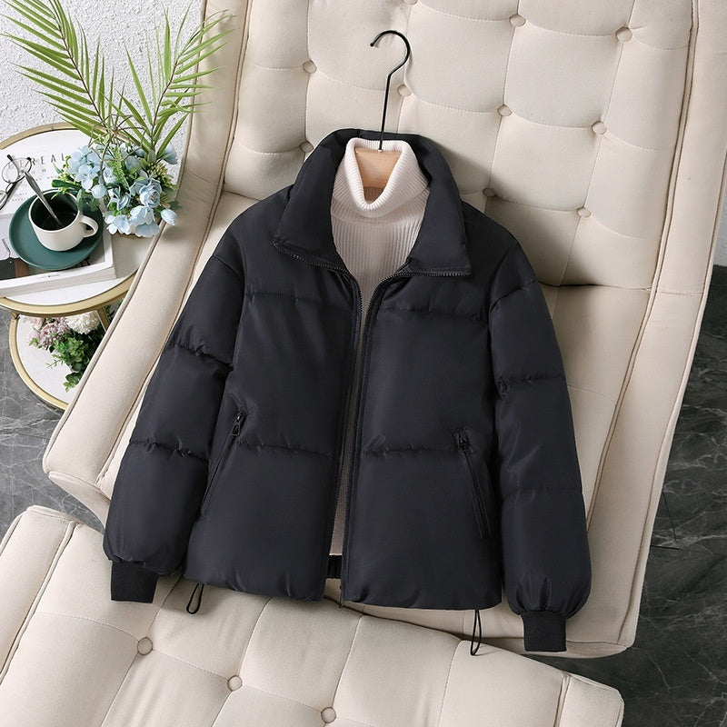 Ladies winter quilted jacket with lining - Alina
