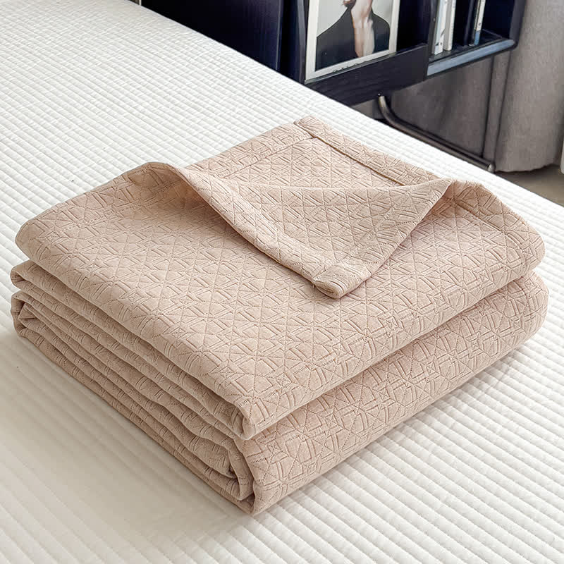 Cotton muslin bedspread