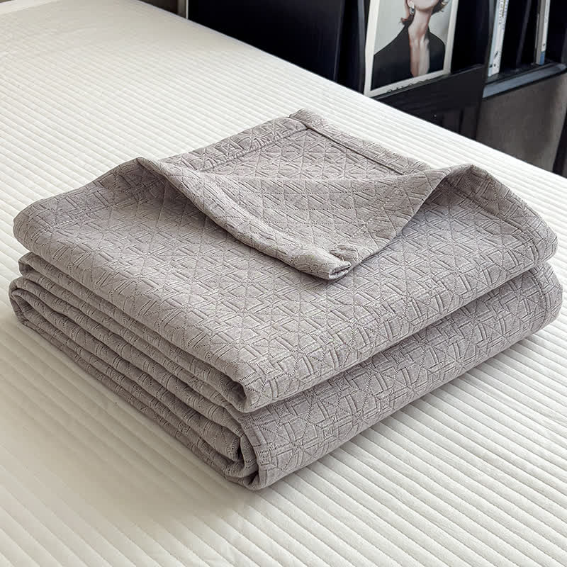 Cotton muslin bedspread