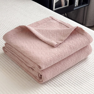 Cotton muslin bedspread