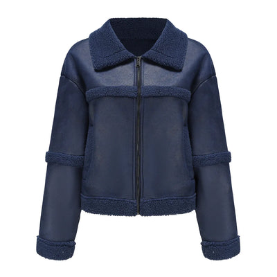 Gia - Warm and trendy fleece jacket for women