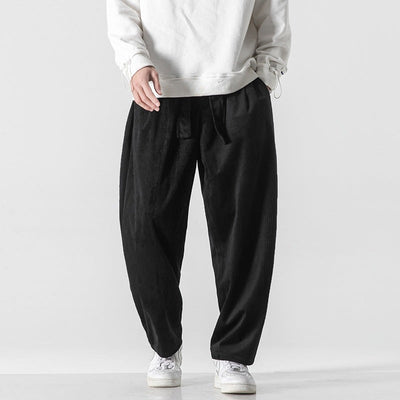 Corduroy men's baggy trousers - Fabrizio