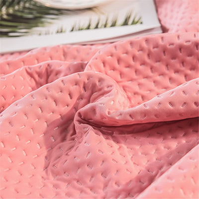 Silk summer bedspread