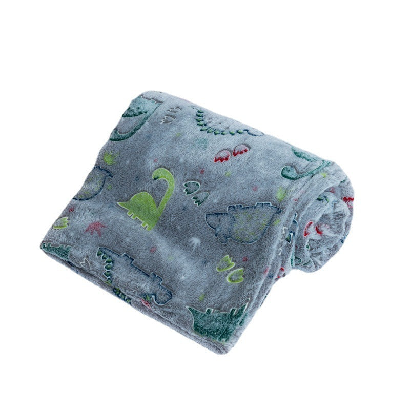 Children's Flannel Dinosaurs Blanket