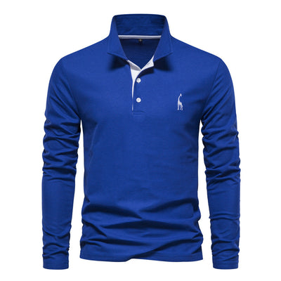 Men's Long Sleeve Polo Shirt - Dario