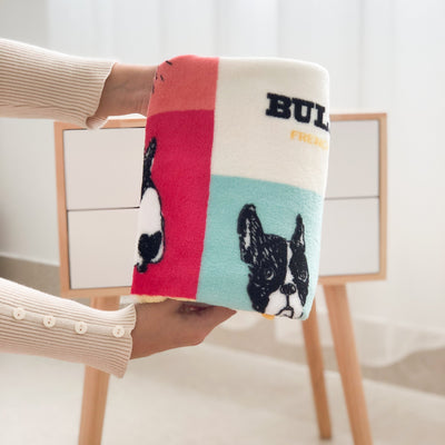 Pet fleece blanket