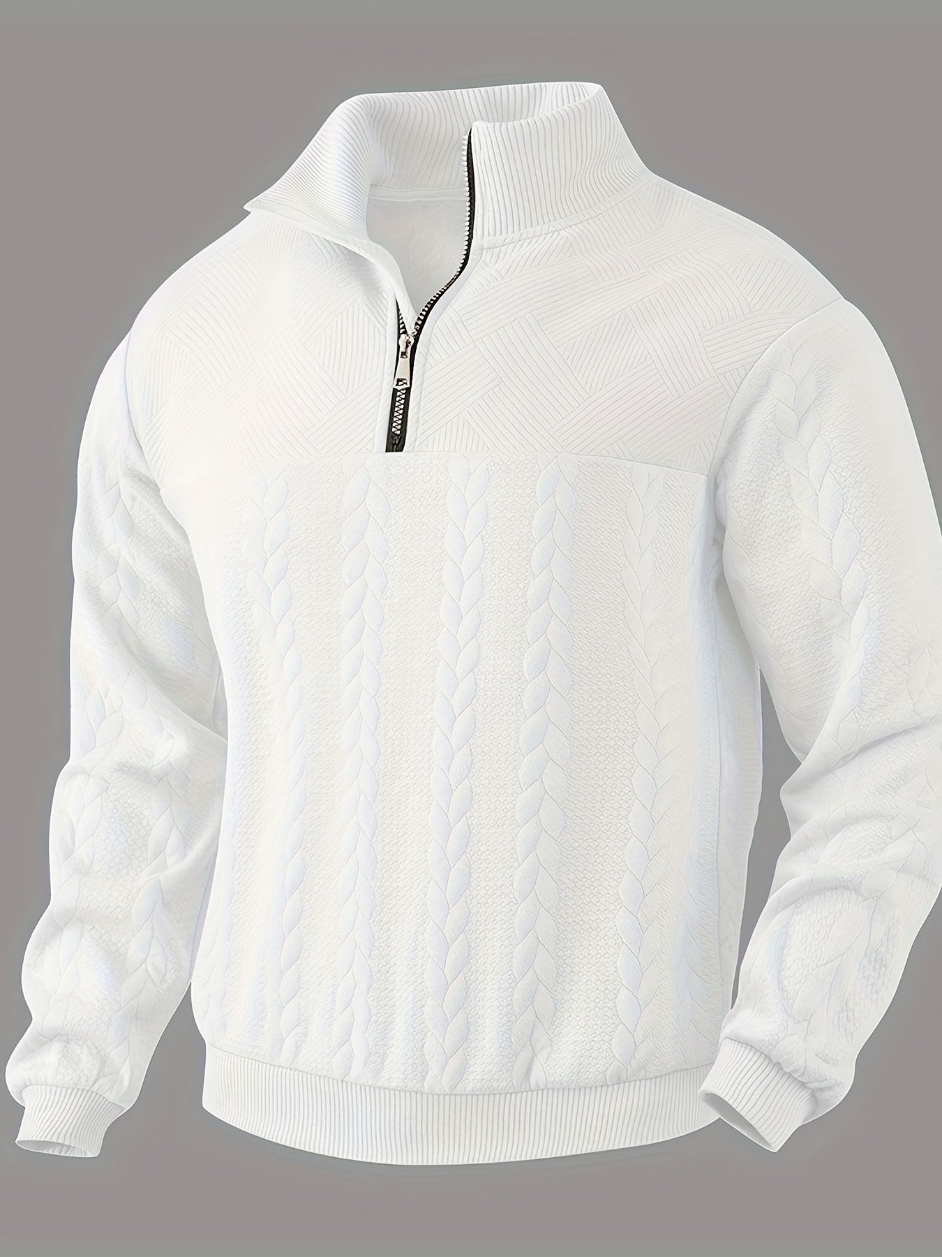 Eiran - Vintage men's jumper with zip