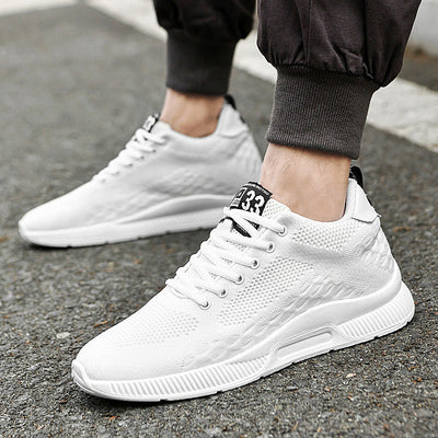 Comfortable men's trainers with heel