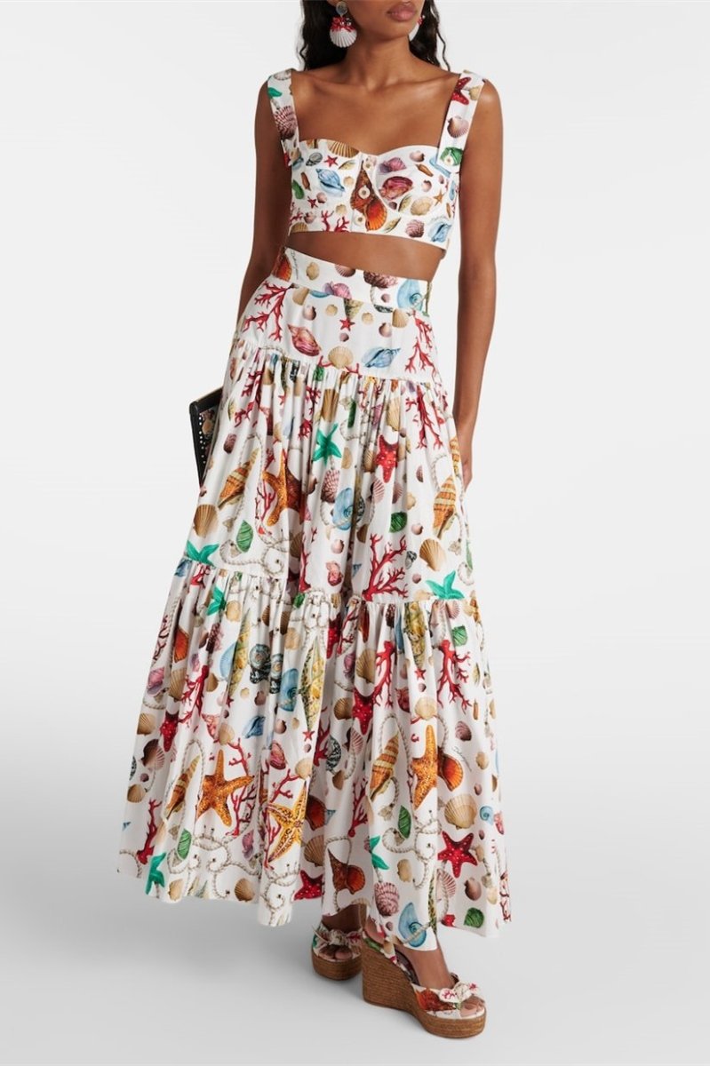 Cynthia - Set of printed skirts