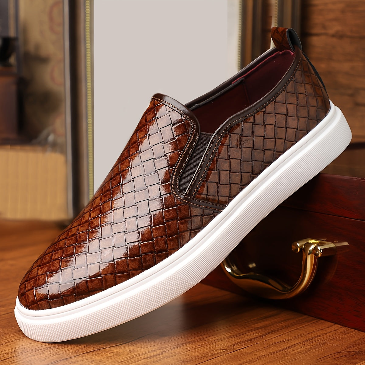 Leather Slip On Shoe - Harry