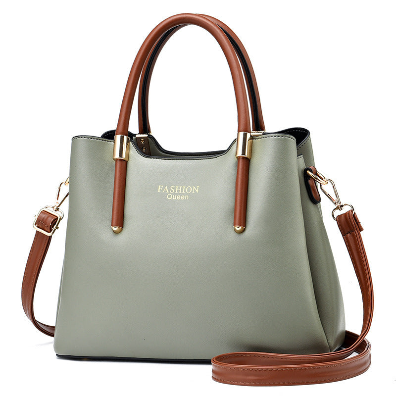 Shoulder bag with elegant handles - Laura