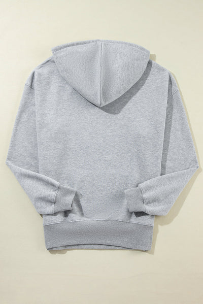 Nyna - Thick hoodie with kangaroo pocket and fleece lining