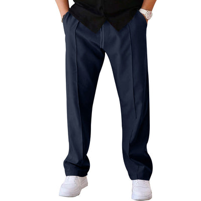 Casual leisure trousers for men - wide cut and comfortable