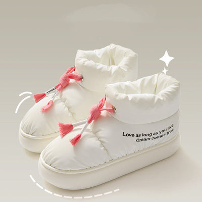 Waterproof lace-up ankle boots - Elodie