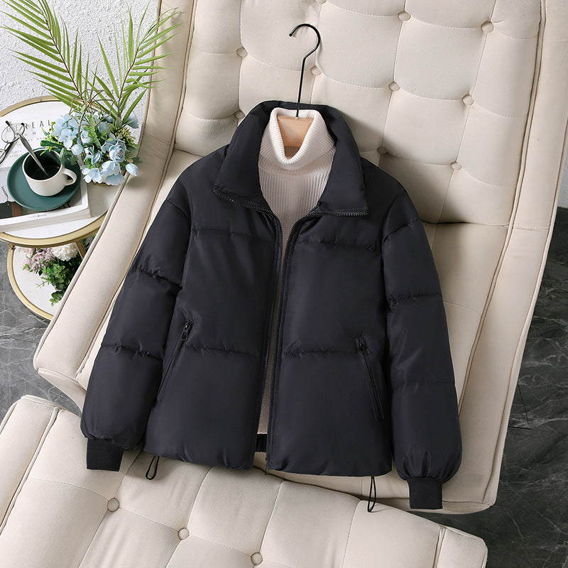 Ladies winter quilted jacket with lining - Alina