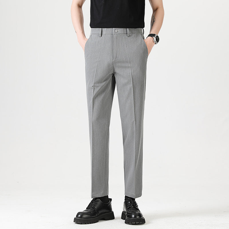 Men's Slim-Fit Tapered Dress Pants – Elias
