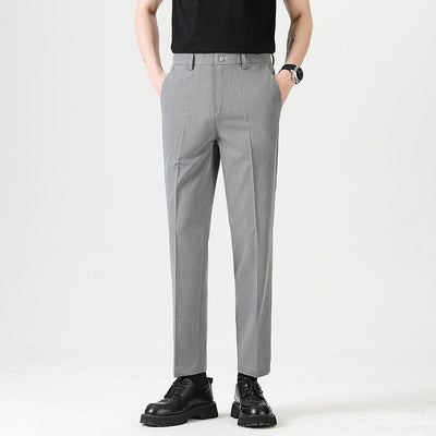Men's Slim-Fit Tapered Dress Pants – Elias