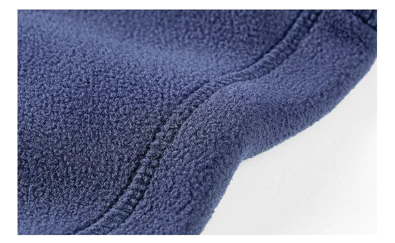 Josh - Men's jacket with stand-up collar, lined with fleece