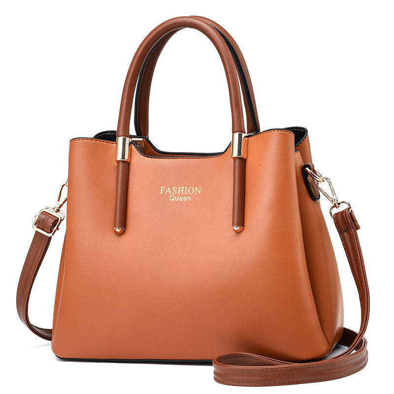 Shoulder bag with elegant handles - Laura