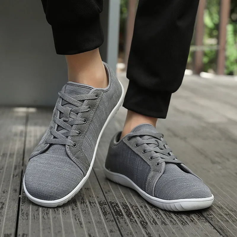 Unisex breathable sneakers with non-slip sole pastel pink - Elina