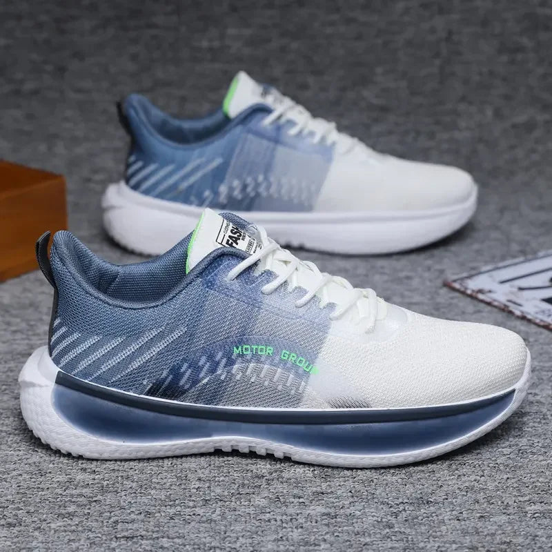 Men's sports shoes with degraded sole - Orion