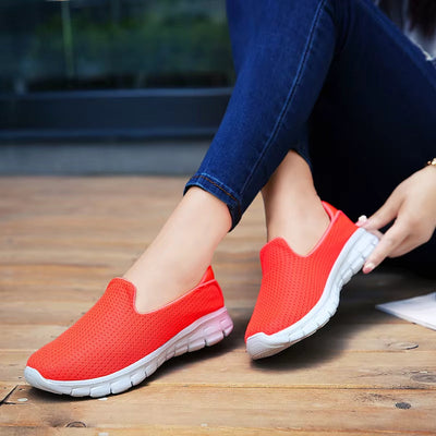 Women's shoes with breathable mesh and flexible sole - Lara