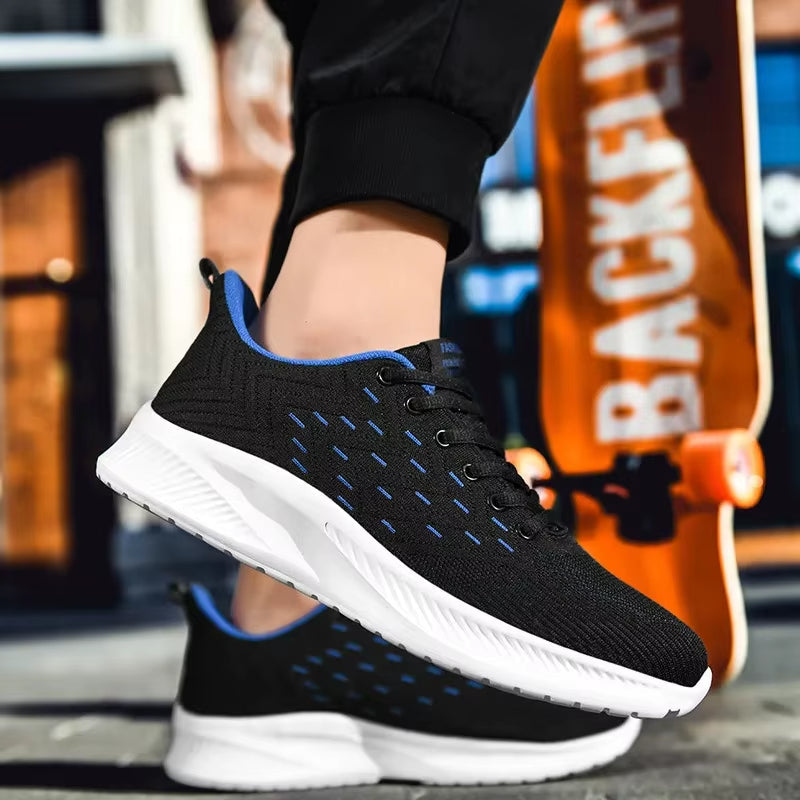 Men's shoes in breathable mesh with lightweight sole - Elias