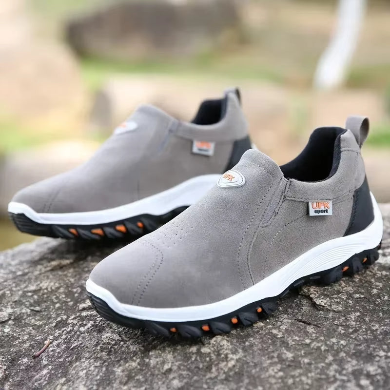 Men's outdoor shoes with trekking sole - Martín
