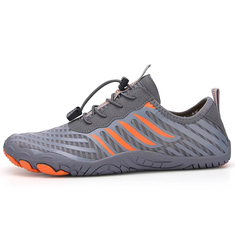 Men's breathable mesh aquatic style shoes - Damien