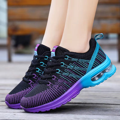 Women's breathable mesh trainers with air sole - Monica