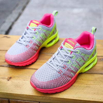 Women's breathable mesh trainers with air sole - Monica